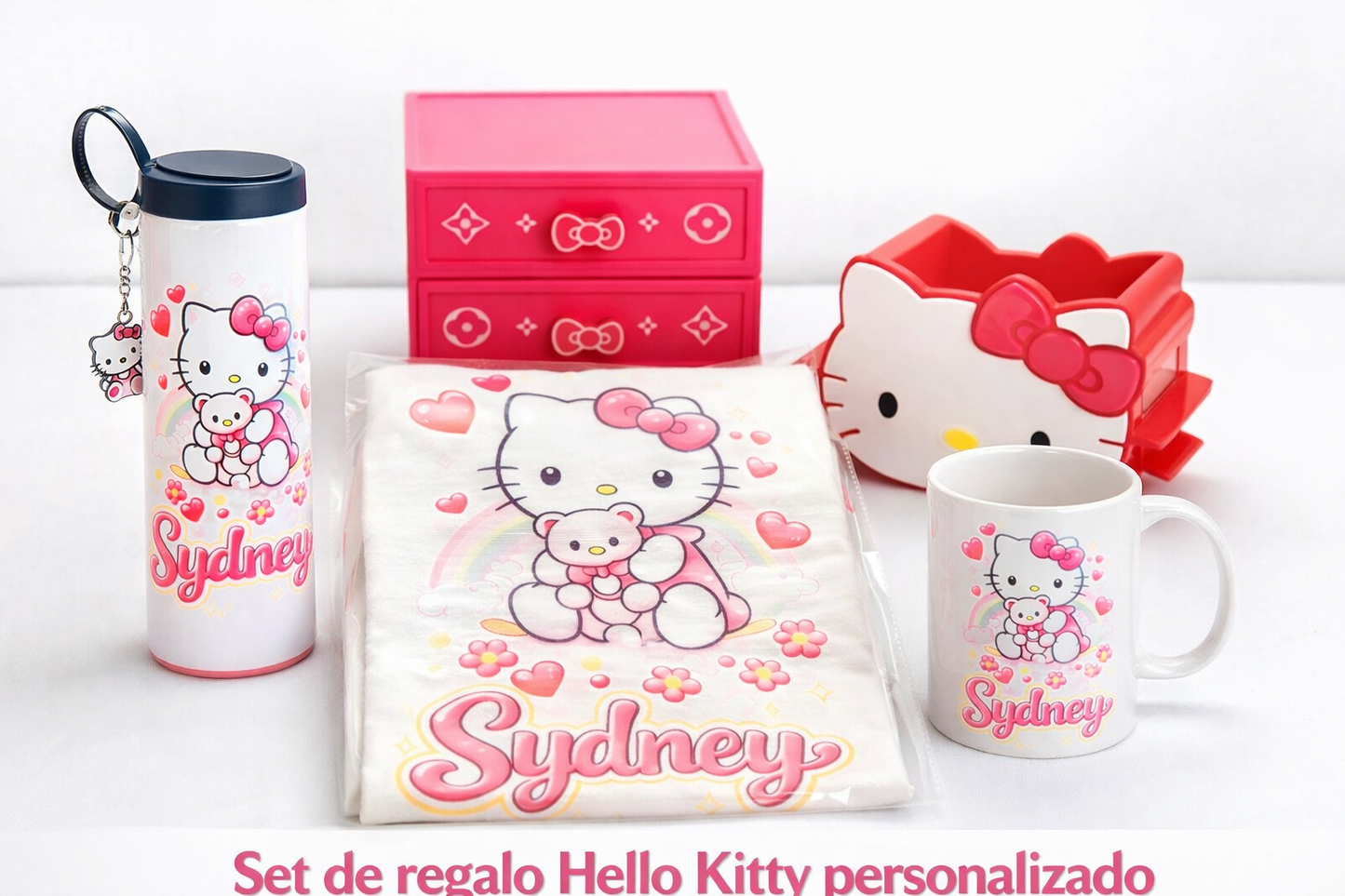 Set de regalo Hello Kitty personalizado