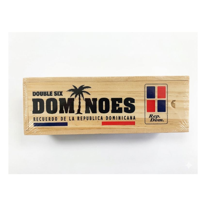 Dominó Double Six – Recuerdo de la República Dominicana