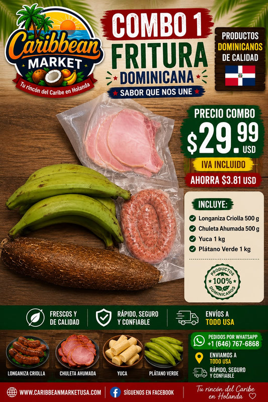 Combo 1 Fritura Dominicana