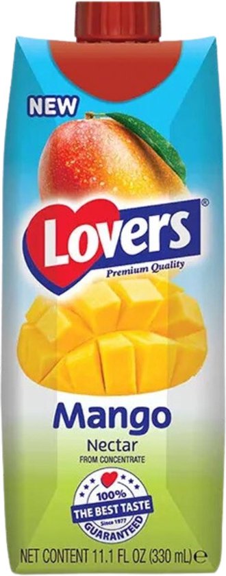 Lovers Mango Nectar 330ml carton