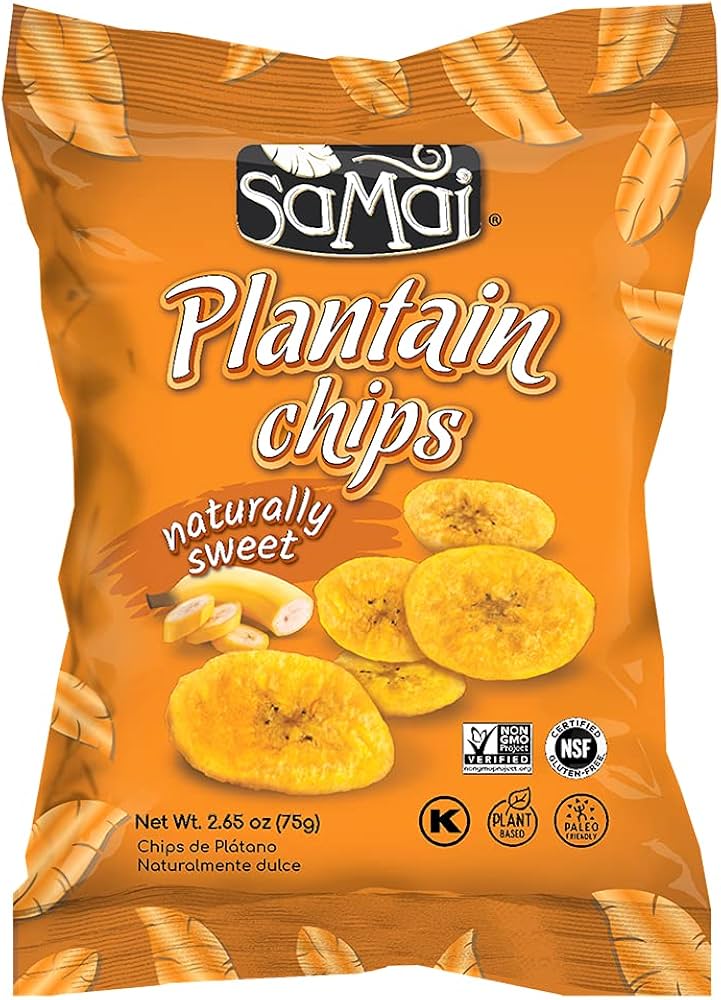 SaMai Plantain Chips Naturally Sweet — 75g