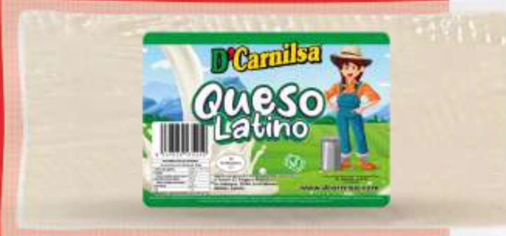 D'Carnilsa Queso Latino - Media Barra 1kilo