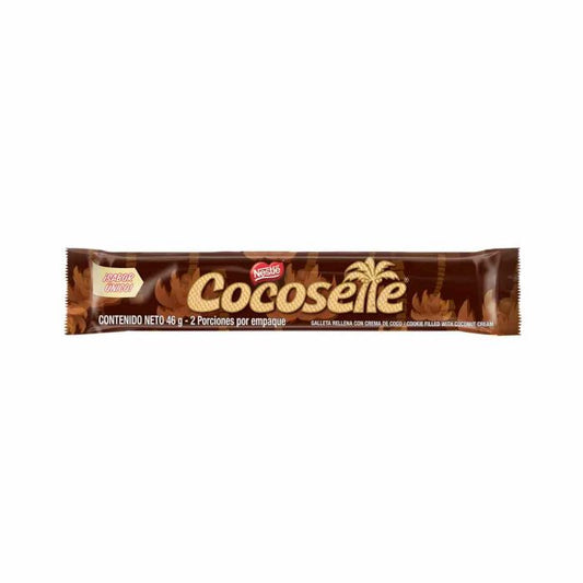Paquete de galleta Nestlé Cocosette de 46 g con crema de coco