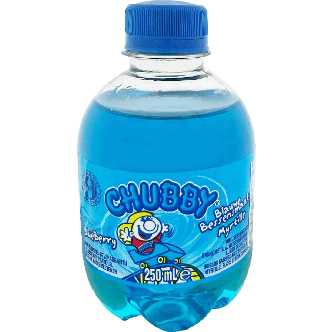 Chubby Soda Blueberry 250ml