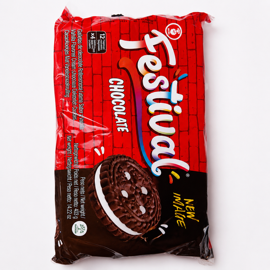 Galleta Festival Chocolate – Paquete de 12