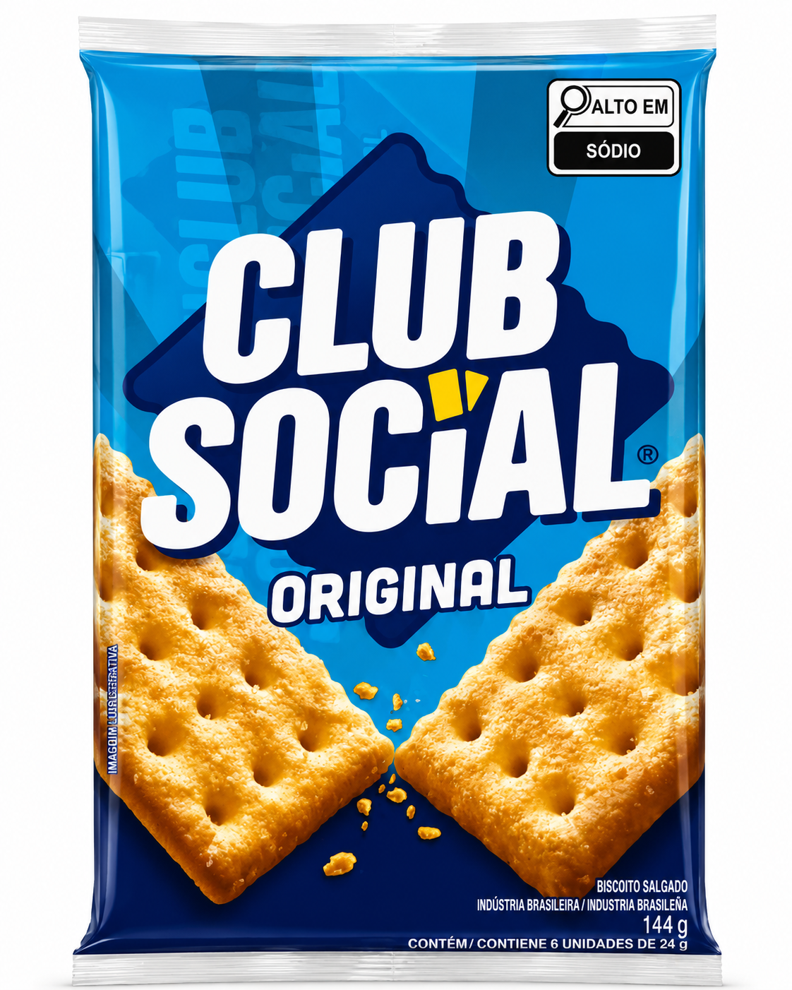 Club Social Original — Biscoito Salgado 144g