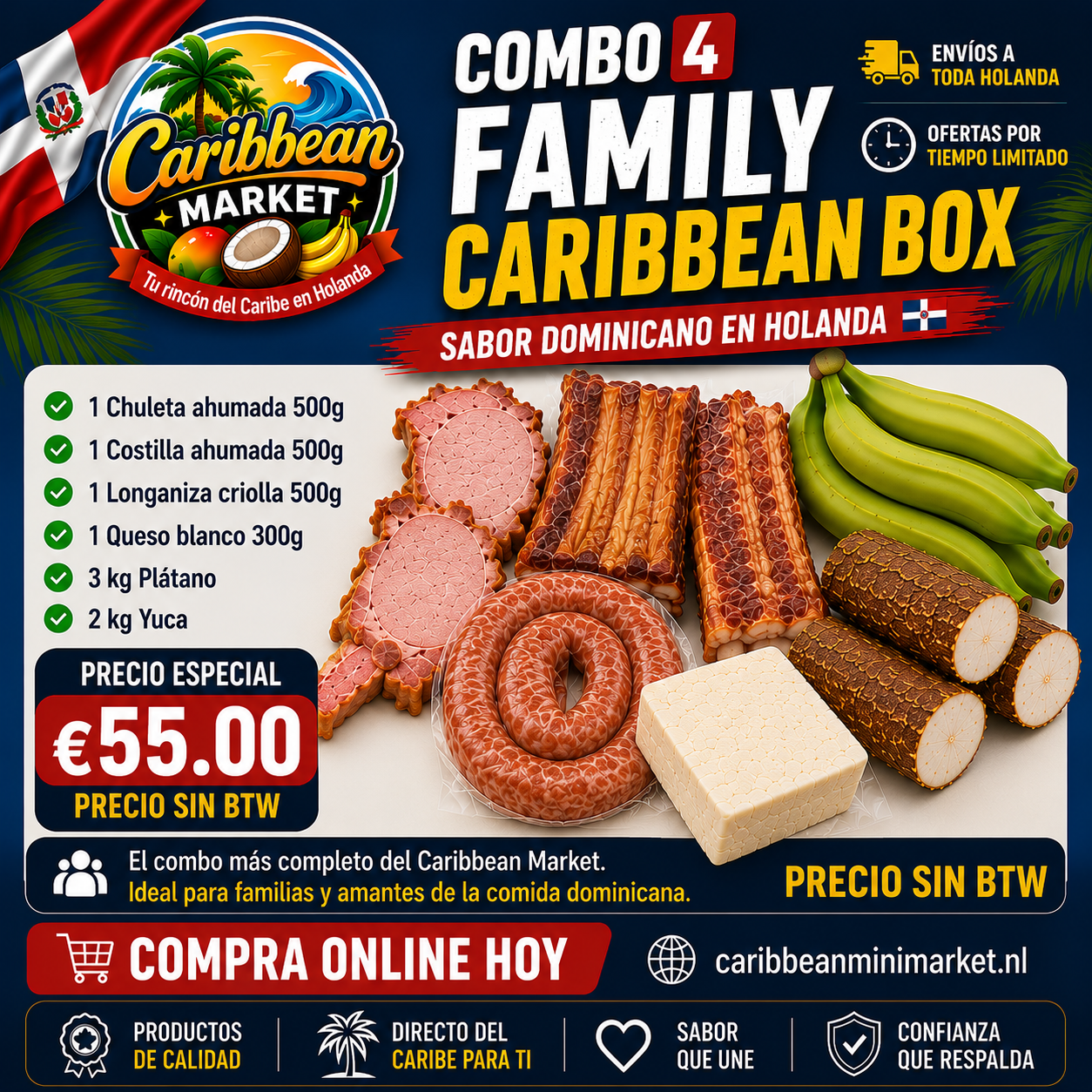 Combo 4 – Family Caribbean Box