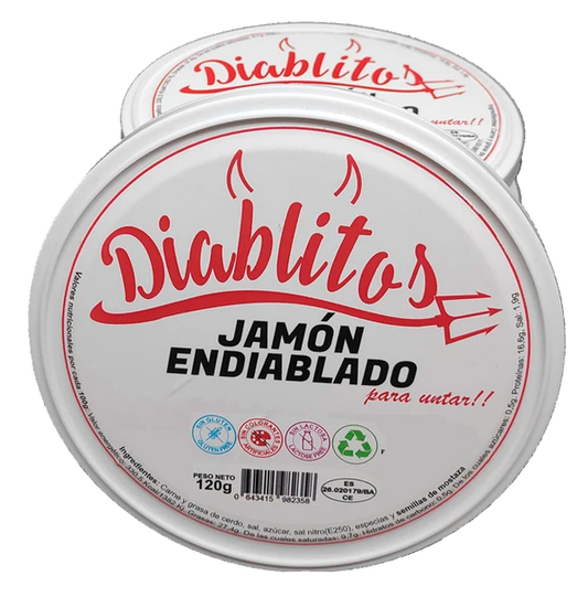 Diablitos Jamón Endiablado para Untar 120g