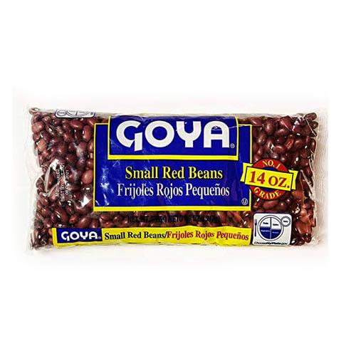 Paquete de Goya Small Red Beans Frijoles Rojos Pequeños de 14 onzas