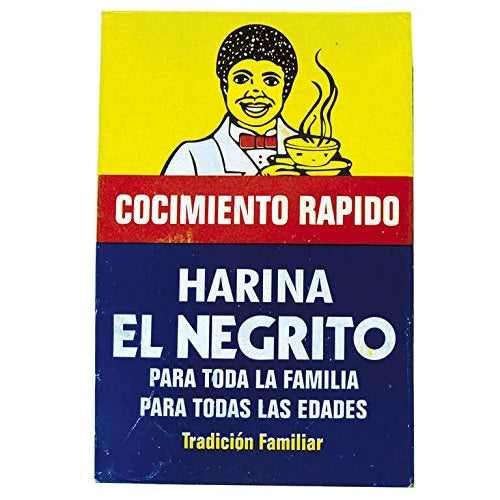 Paquete de Harina El Negrito de cocimiento rápido