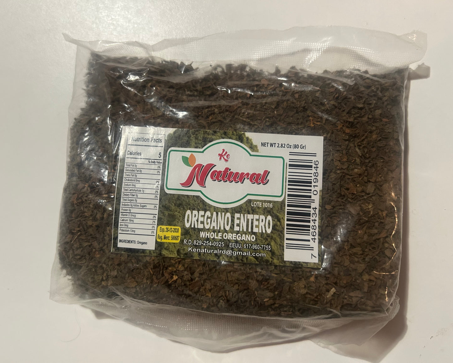 Orégano Dominicano — 80g